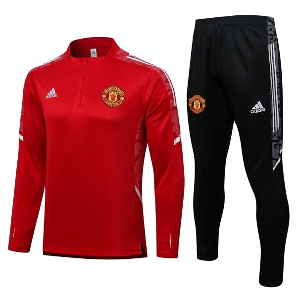 Sweatshirts Manchester United 2022 Rote Günstige Fußballtrikots